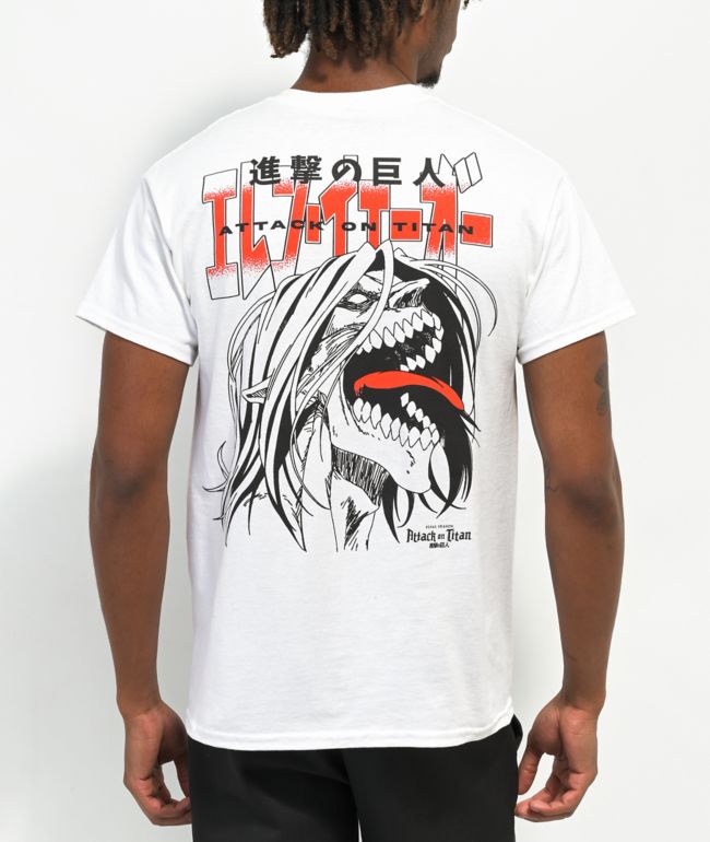 Attack On Titan Female Titan Black T-Shirt