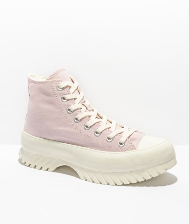 Converse Chuck Taylor All Lugged Barely Rose High Top
