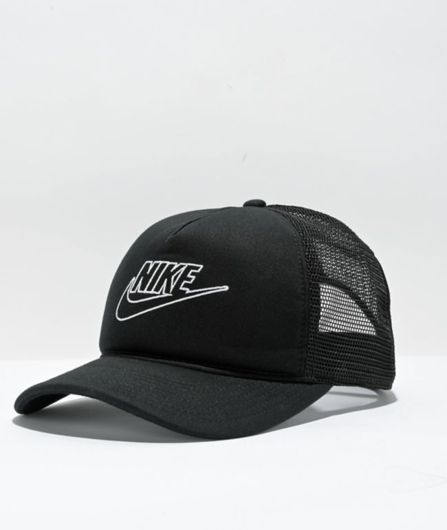 Fascinerend gouden Kietelen Nike SB Classic99 Black Trucker Hat