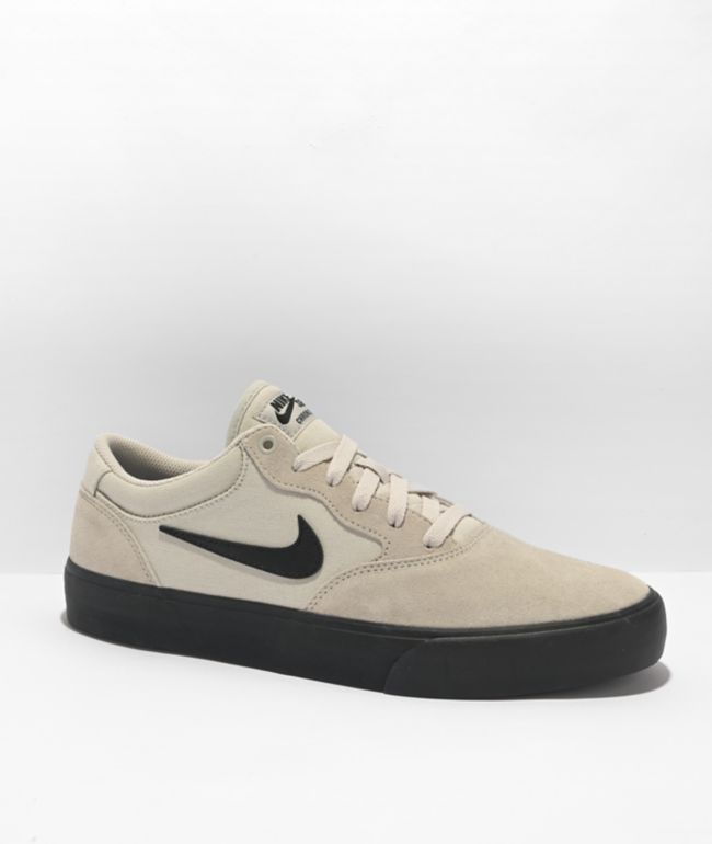 Nike SB Chron 2 Bone u0026 Black Skate Shoes
