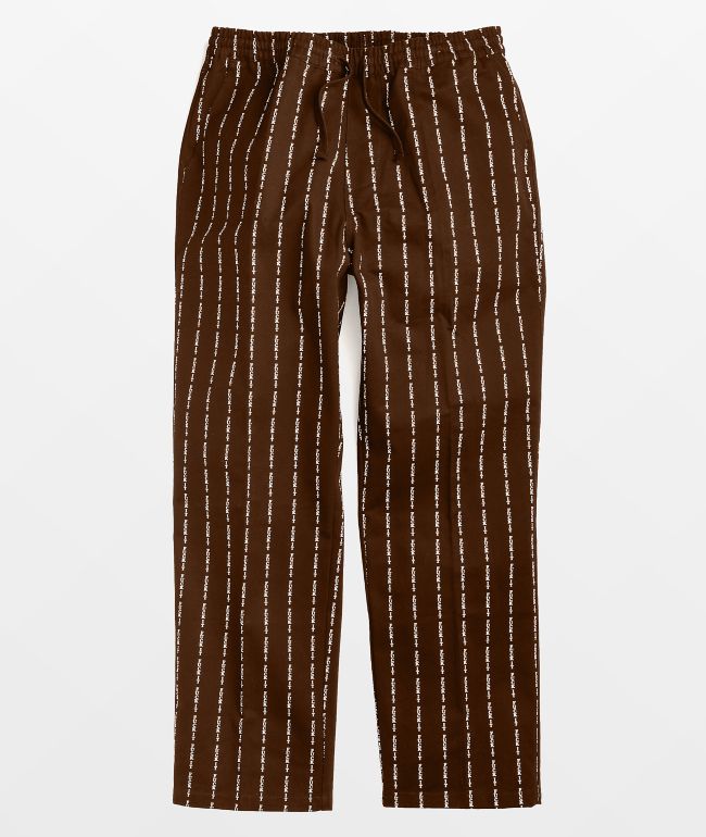 HUF Fuck It Core Brown Easy Pants