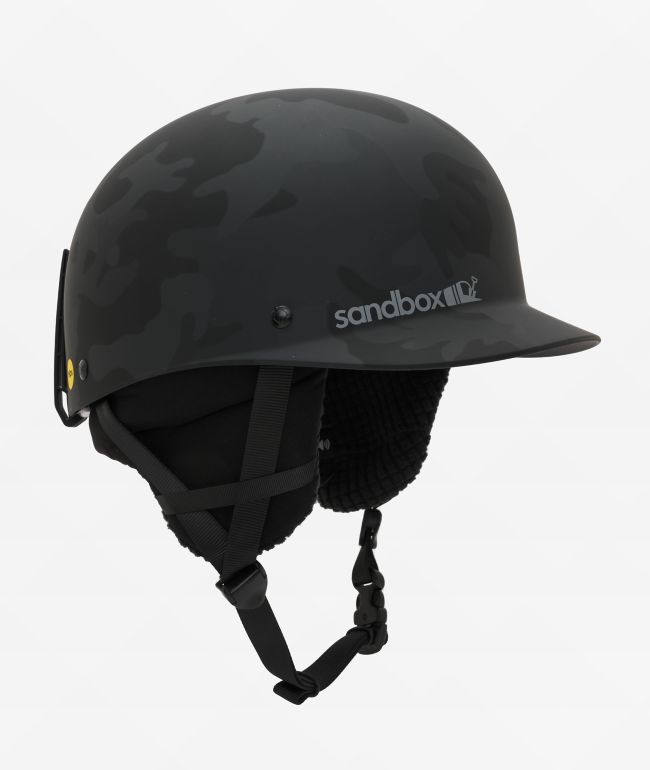 Sandbox Classic 2.0 Black & Carbon Snowboard Helmet