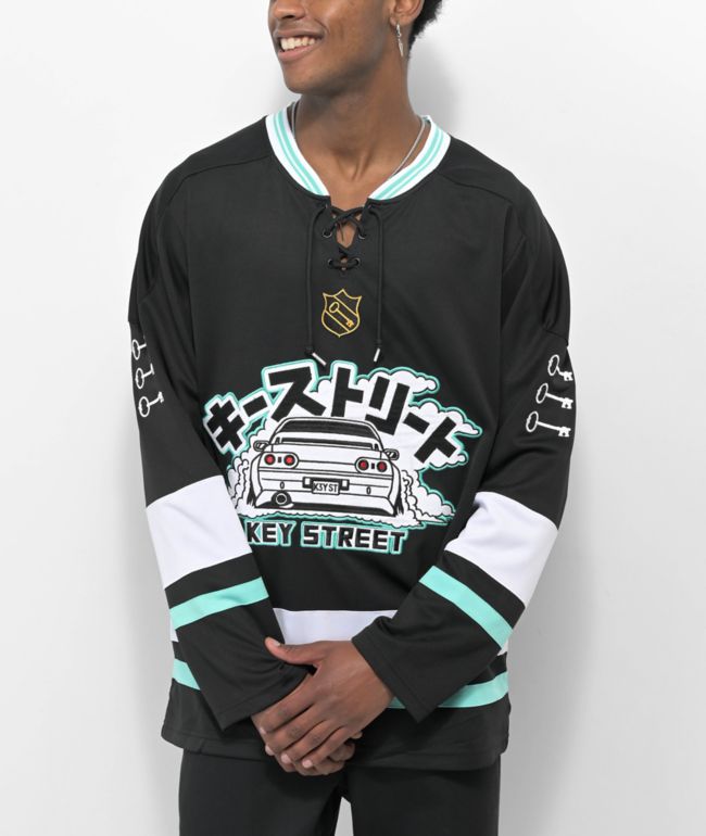 streetwear hockey jersey fashion