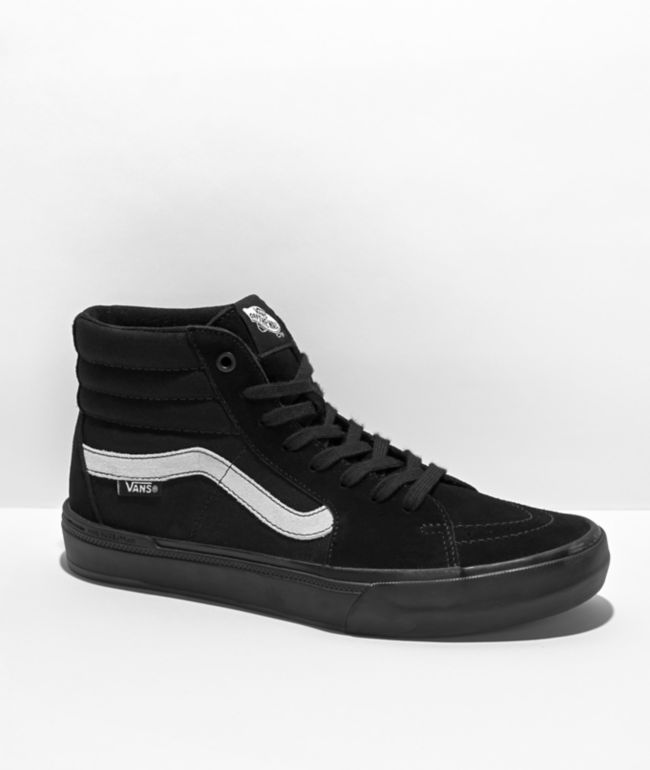 Vans Sk8-Hi Black & Skate Shoes