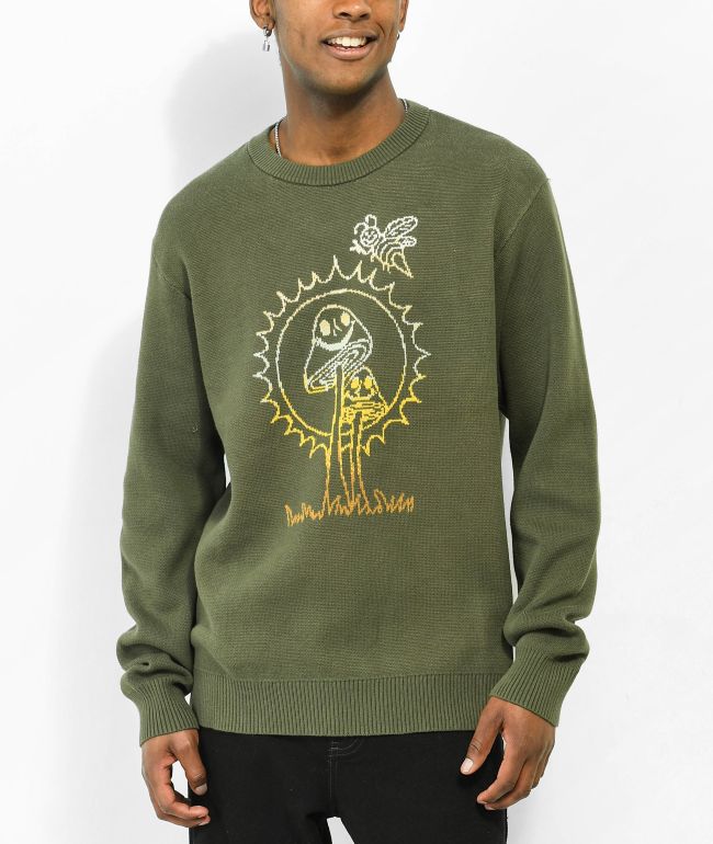 Vans Plant Harmony Dark Green Sweater