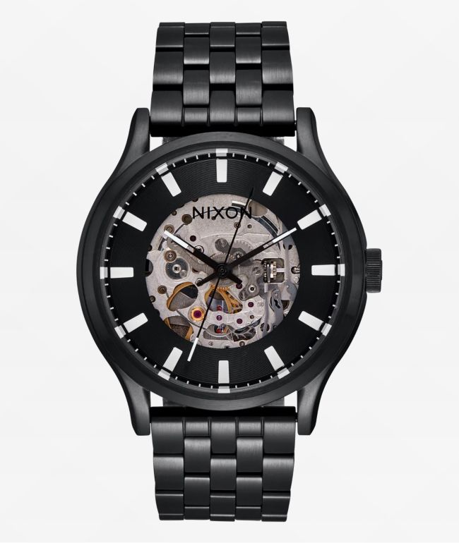 Nixon Spectra Navy Black Automatic Watch