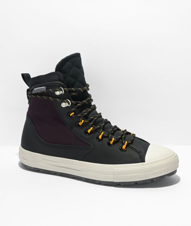 Converse Chuck Taylor All Star Utility All Terrain Black & Cherry Top Shoes