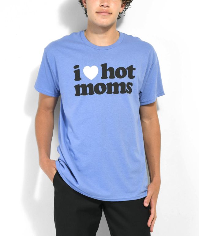 Danny Duncan I Heart Hot Moms Blue Hoodie