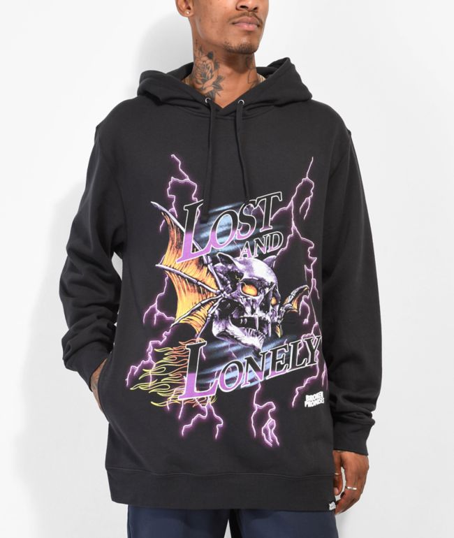 Broken Promises Lost u0026 Lonely Black Hoodie