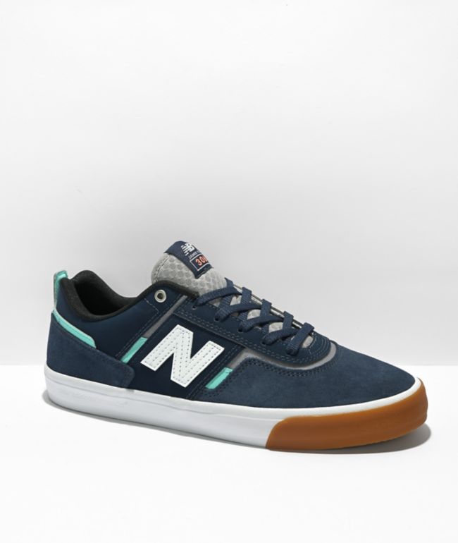 New Balance Numeric 306 Jamie Foy Blue, White Gum Skate Shoes