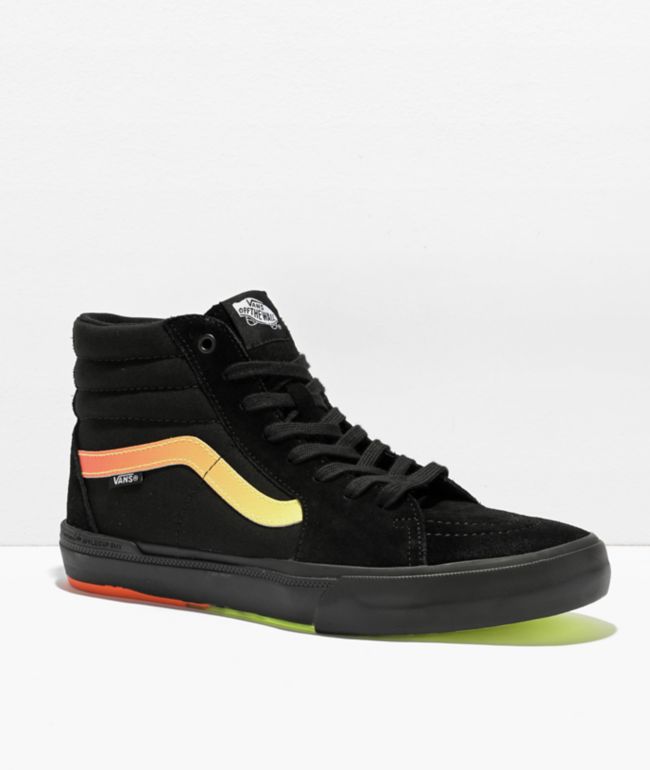 yellow vans old skool high tops
