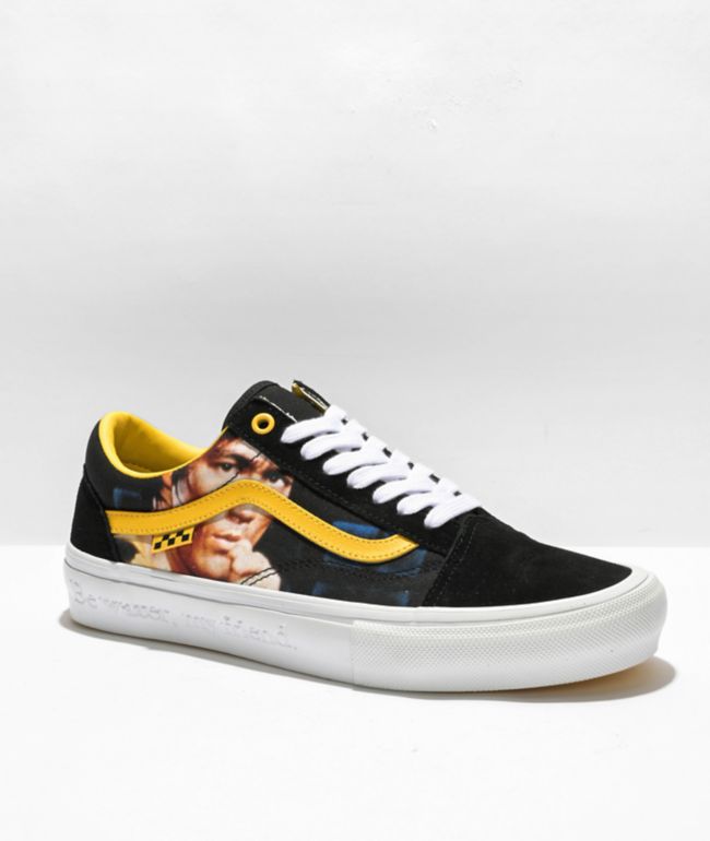 Vans x Bruce Lee Old Skool Bruce Lee Black & Yellow Skate Shoes