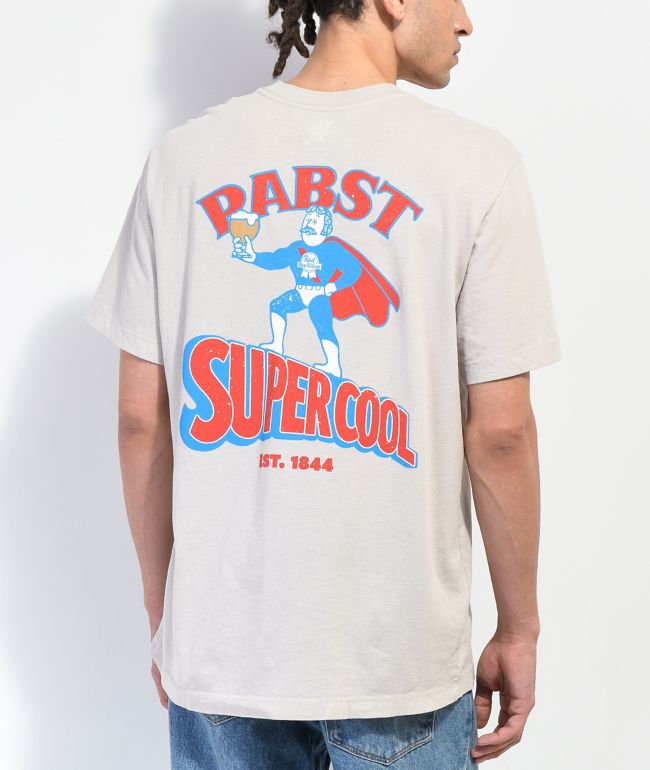 Sui sweater struktur PBR Neon Riot Grey Wash T-Shirt