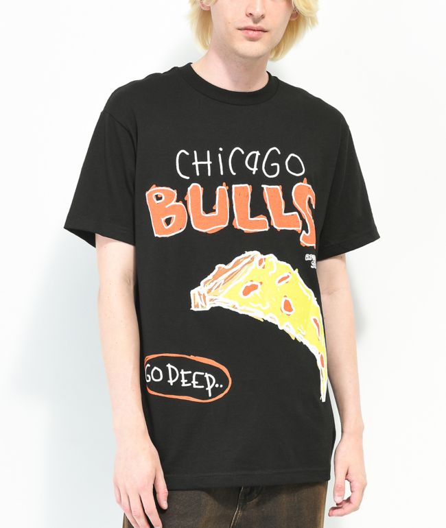 After School Special Men's NBA Chicago Bulls Black T-Shirt Large