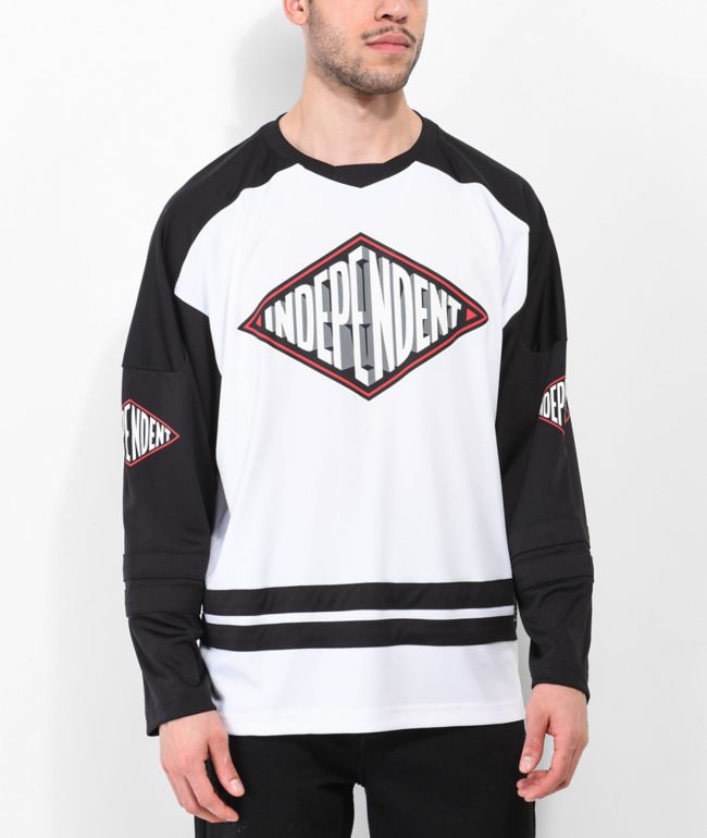 Broken Promises Big Bark Hockey Jersey - Size XL - Black - Jerseys - Shirts - Men's Clothing at Zumiez