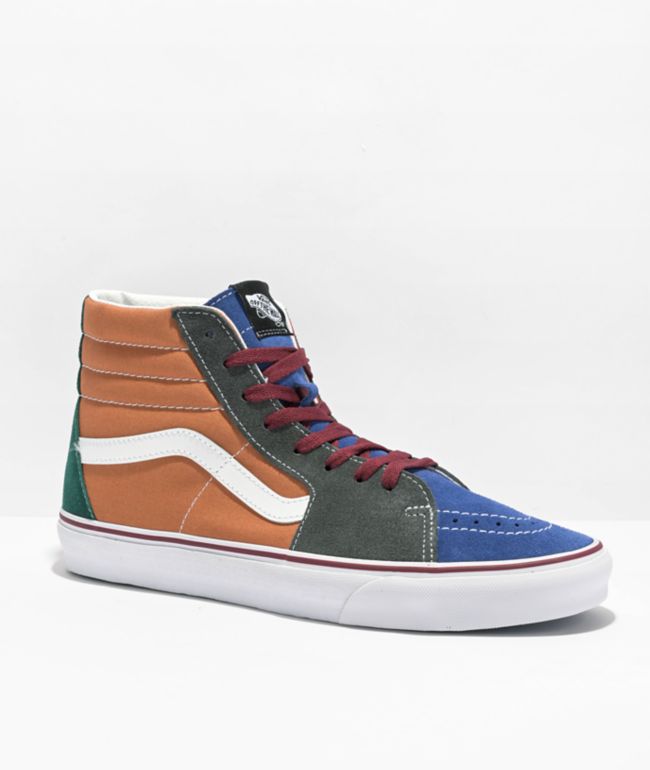 Zeehaven constant helpen Vans Sk8-Hi Color Mix Multi Skate Shoes