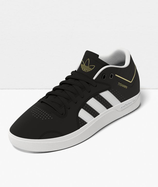 adidas Tyshawn Mid White Gold Shoes