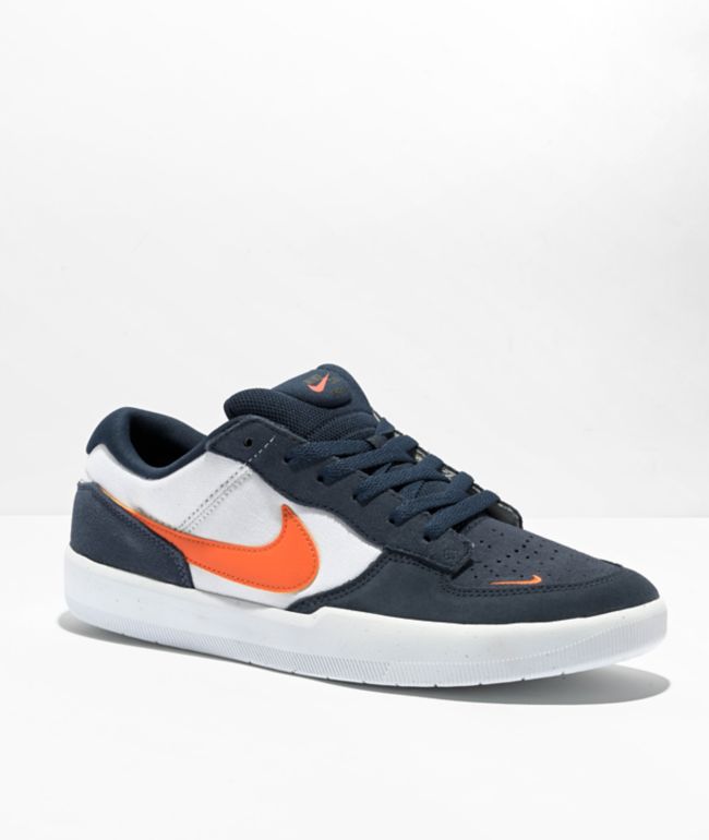 Nike SB Force Orange & White