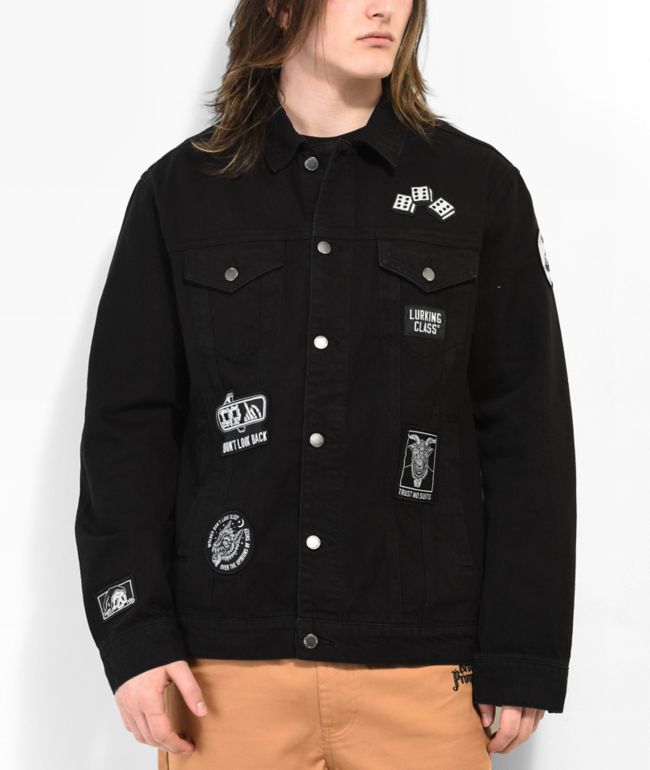 Lurking Class by Sketchy Tank Vicious Black Denim Jacket | Zumiez