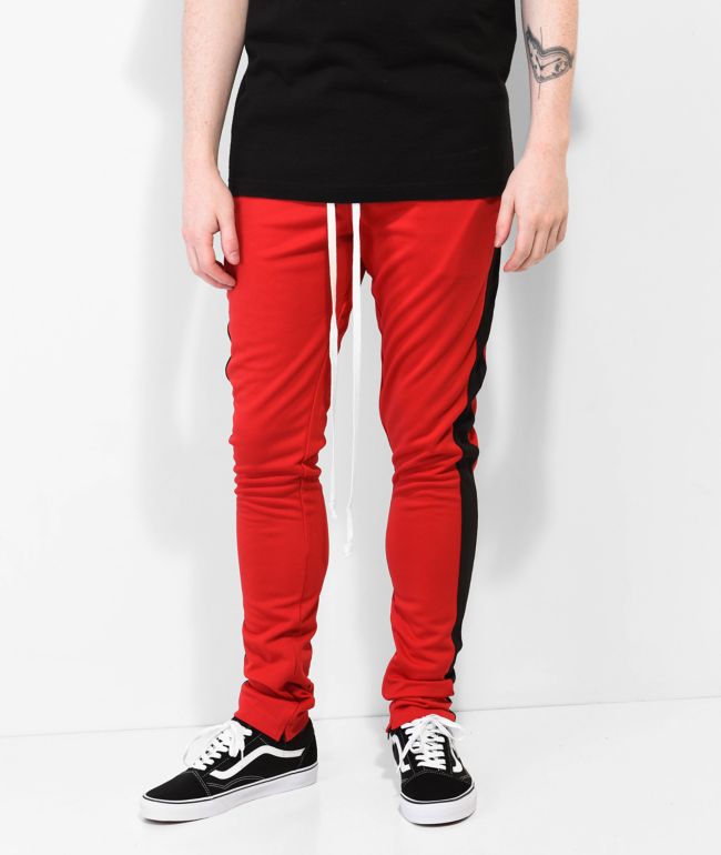 EPTM Red u0026 Black Track Pants