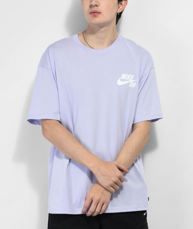 hueco marxismo hacerte molestar Nike SB Logo Oxygen Purple T-Shirt