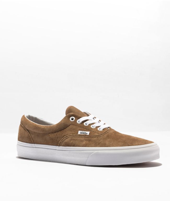 Tobacco Brown Suede Skate Shoes