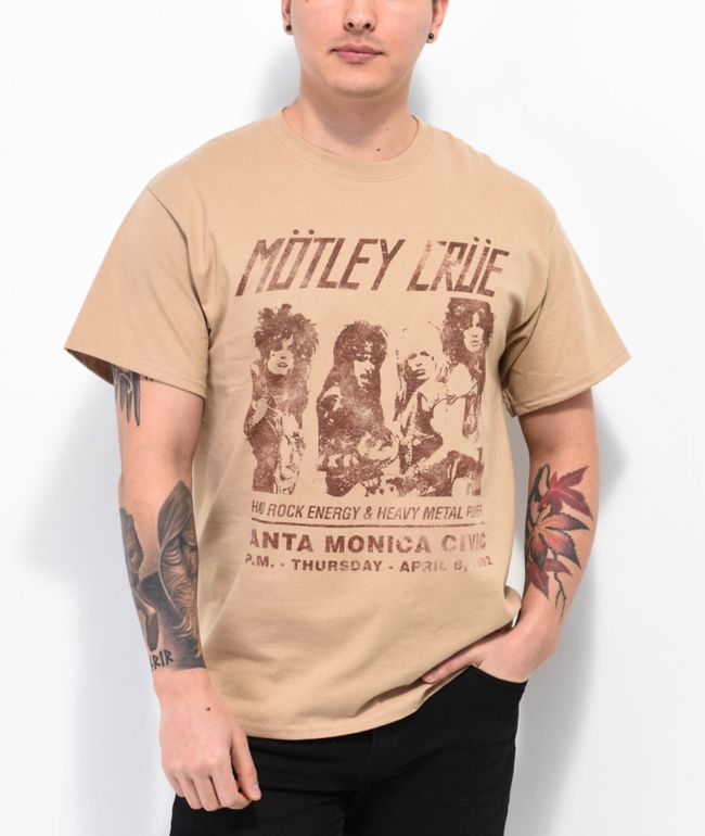 Motley Crue Rock Band Photo Women's T Shirt