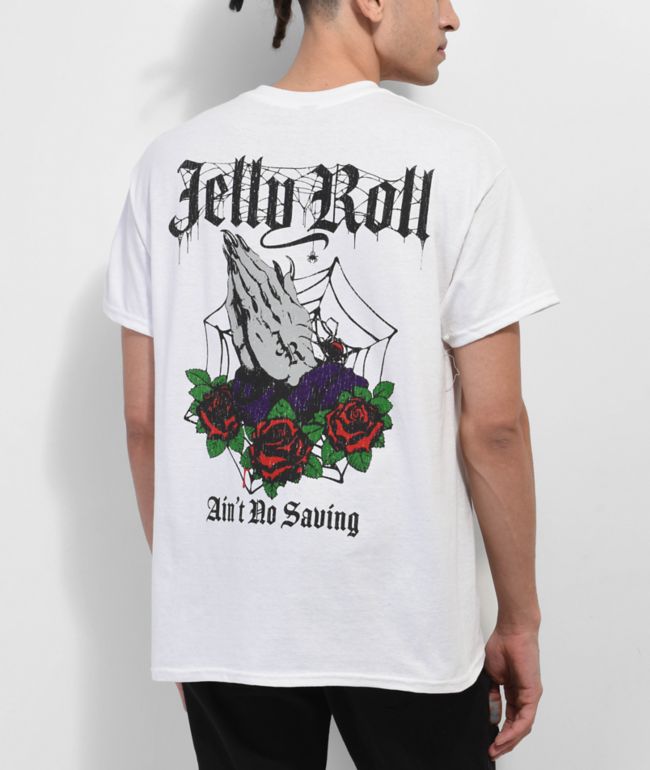 smøre kilometer Landsdækkende Jelly Roll Spider White T-Shirt