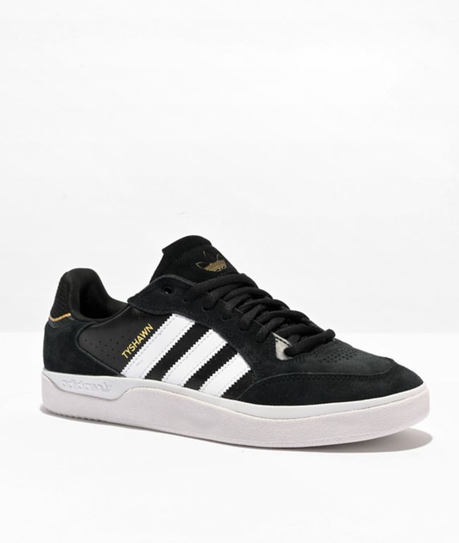 Adidas Skate Shoes Black And White Clipart