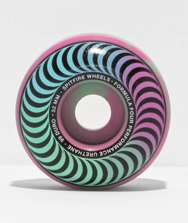 Spitfire Formula Four Classic Glow In The Dark 52mm 99D Skateboard