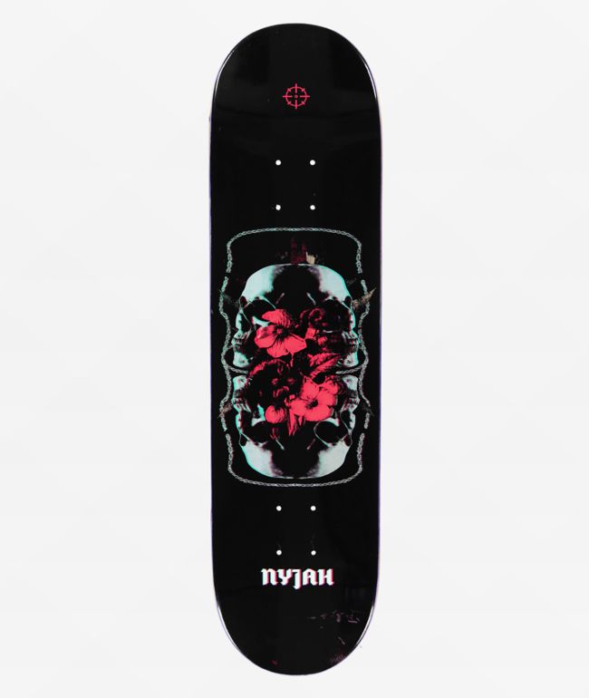 Stoffig Maan oppervlakte Station Disorder Nyjah Mirror 8.125" Skateboard Deck