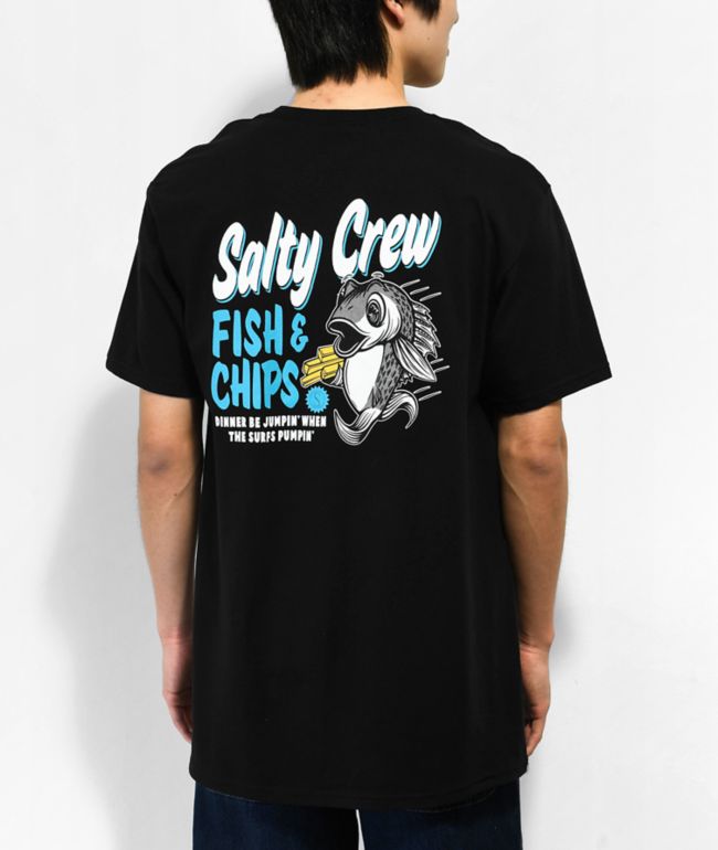 Salty Crew Merry Fishmas Premium Short Sleeve Tee
