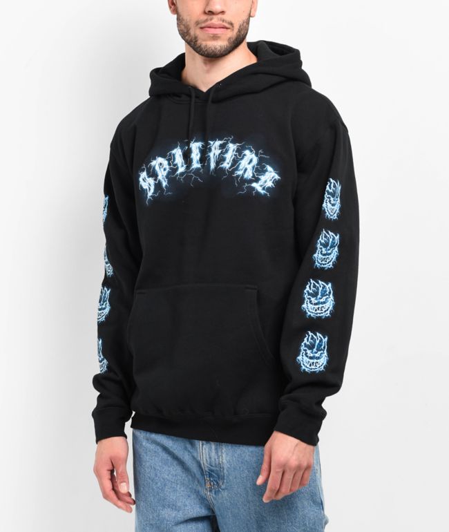 Barron/Chetek Grizzlies Replica Hoodie Black