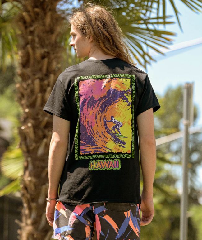 Hawaii Tie Dye UNISEX Long Sleeve Jersey Tee