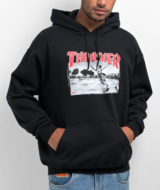 Thrasher Jake Dish Black Hoodie