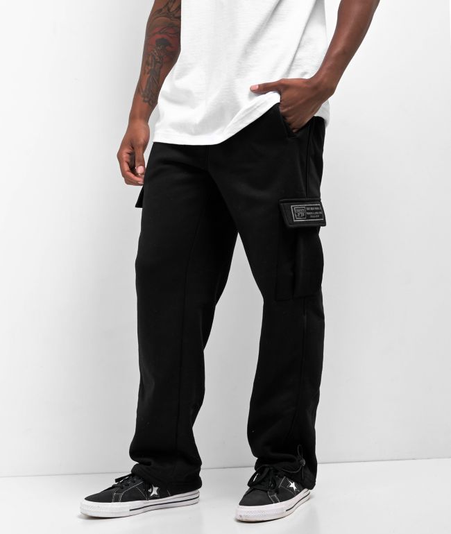 Pro Club Heavyweight Cargo Sweatpants Fleece Long Pants Comfort Activewear